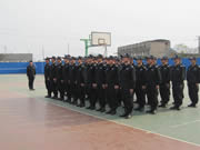 保安訓練基地一角